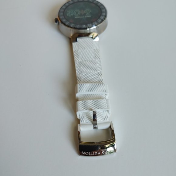 Louis Vuitton Tambour Horizon Stainless Steel Rubber belt Qa004 Unisex main image 11